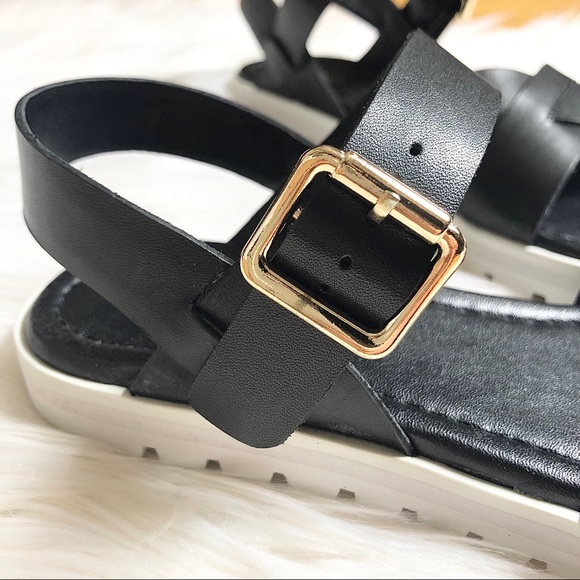 SOLD Anthro / KDB || Stars Leather Sandal - Picture 6 of 7